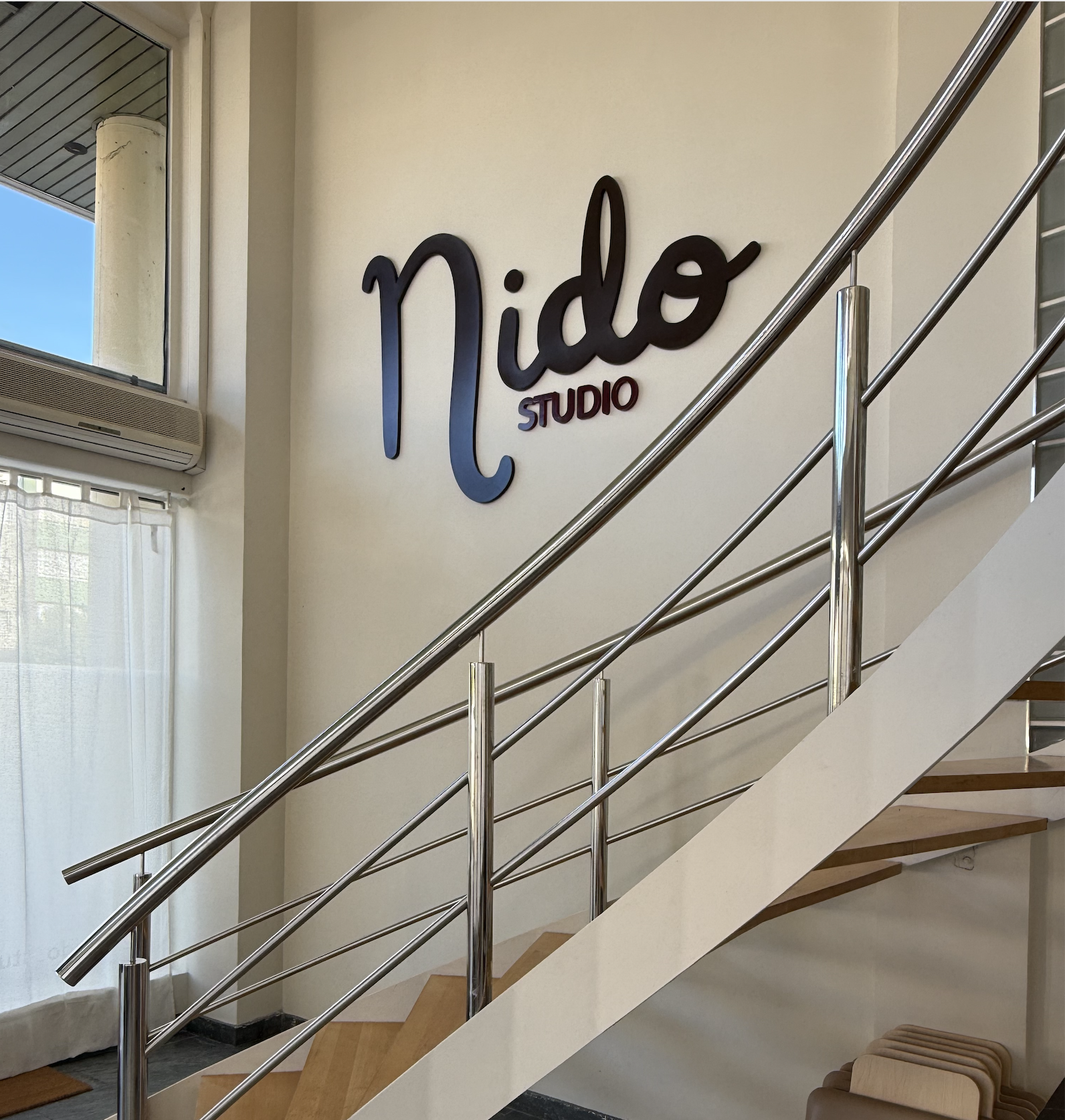 Rincón de café y matcha en Nido Studio